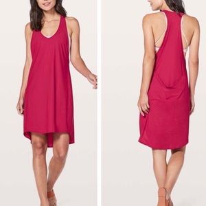 NWT Lululemon Rejuvenate Dress Ruby Red ♥️